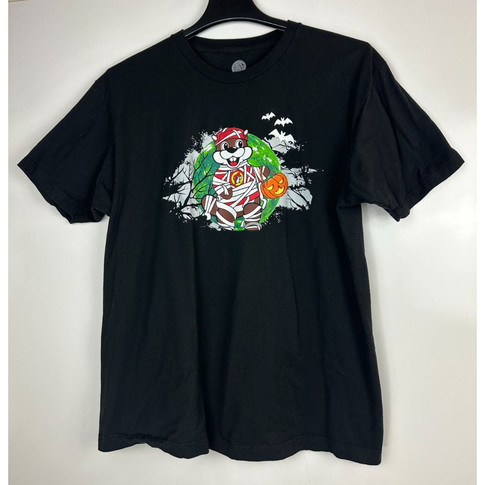 Bucees BUC-EES Boo Crew Halloween T-Shirt Black Shirt Short Sleeve Top Size XL - Picture 2 of 7